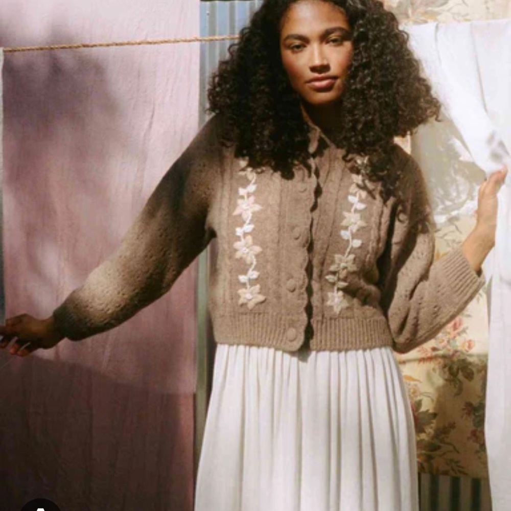 Christy Dawn Clover Cardigan M